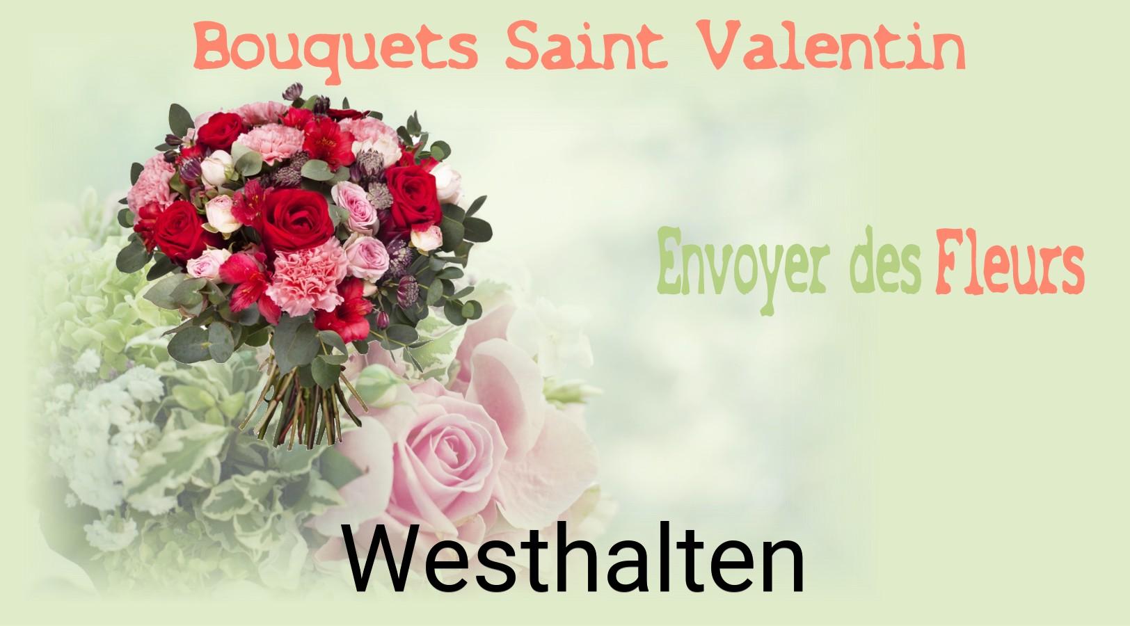 Roses de Saint-Valentin livrées à Westhalten